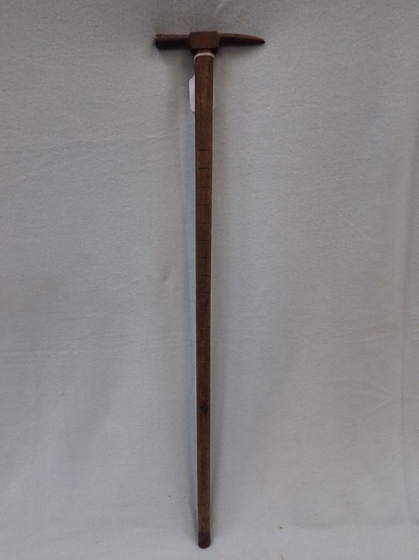 A VINTAGE GERMAN ICE AXE