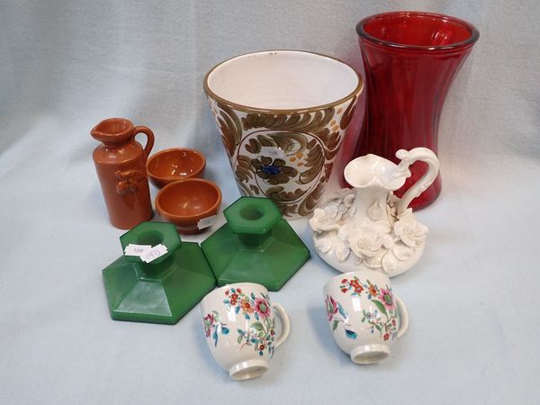 A PAIR OF 18TH CENTURY CUPS
