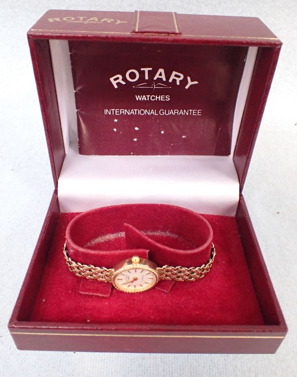 A LADIES ROTARY WRISTWATCH