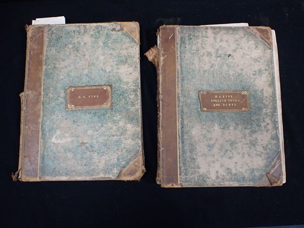 TWO 19TH CENTURY MUSIC BOOKS