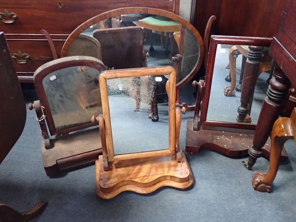 FOUR DRESSING MIRRORS