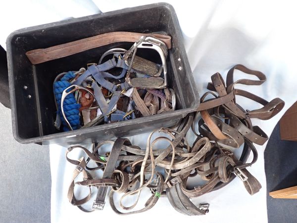 A COLLECTION OF HORSE TACK