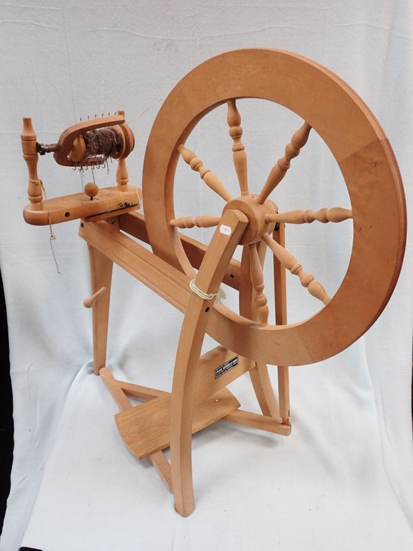 A SPINNING WHEEL