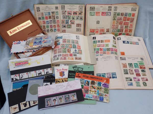 A 1930S STAMP ALBUM