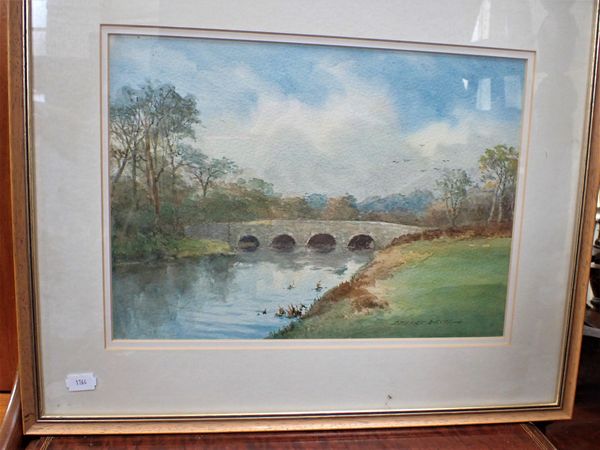 STUART BECK R.S.M.A: 'BOLDRE BRIDGE, HAMPSHIRE'