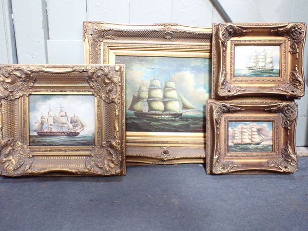 A REPRODUCTION MARITIME PRINT