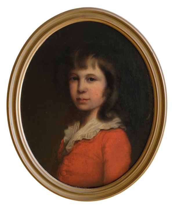 ENGLISH SCHOOL, 18TH CENTURY A half-length portrait of a young boy