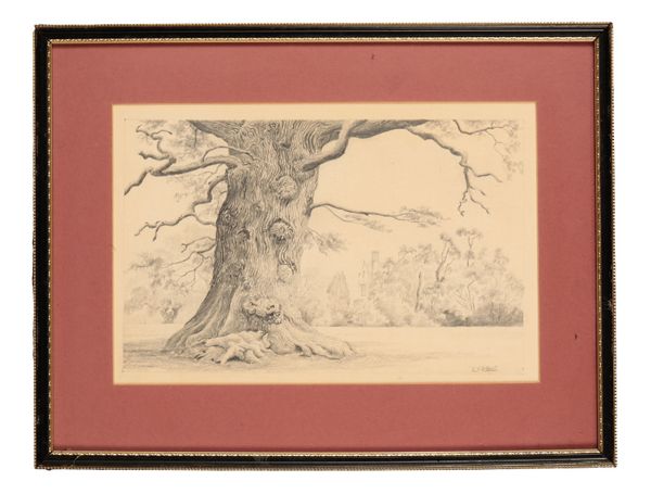 *STANLEY VICTOR GILBERT (1915-2008) 'Oak Tree at Moyns Park, Birdbrook, Essex'