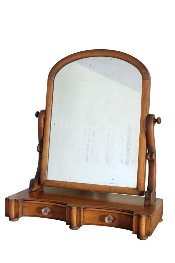 A VICTORIAN DRESSING MIRROR