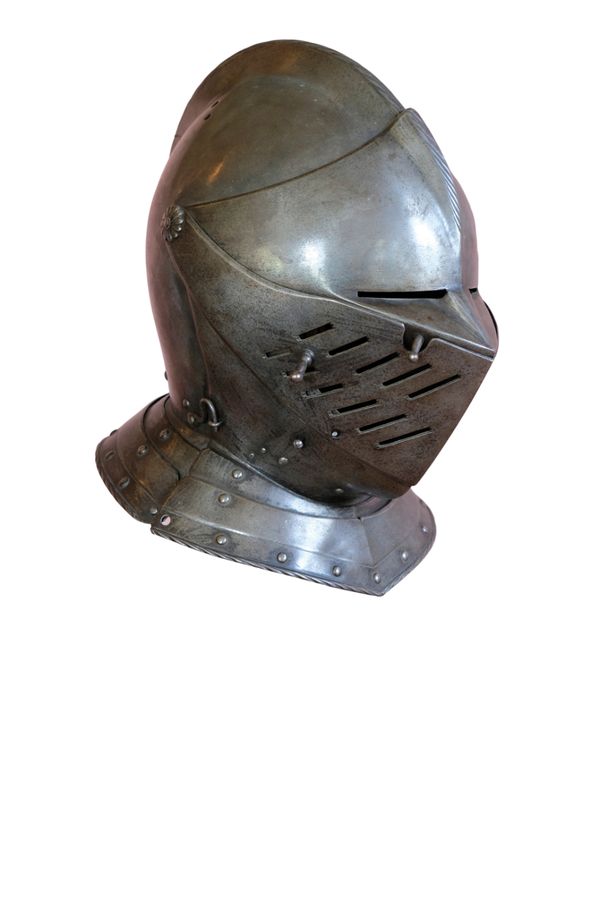 A CONTINENTAL CLOSE HELMET,