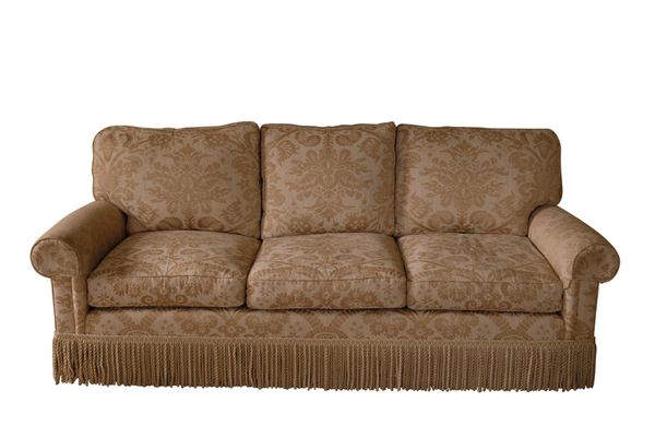 A COUNTRY HOUSE THREE SEATER SOFA