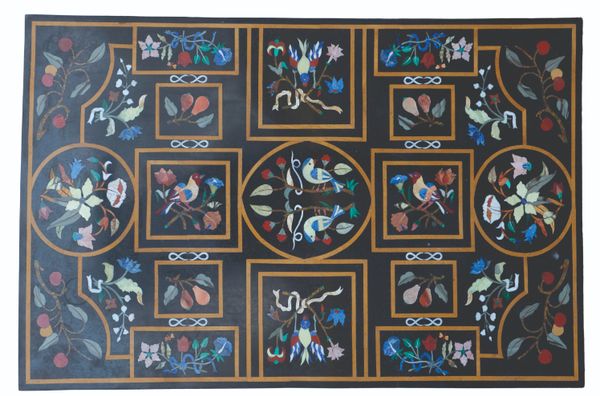 A FLORENTINE STYLE PIETRA DURA TABLE TOP