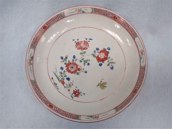 A CHINESE  QING XI DISH