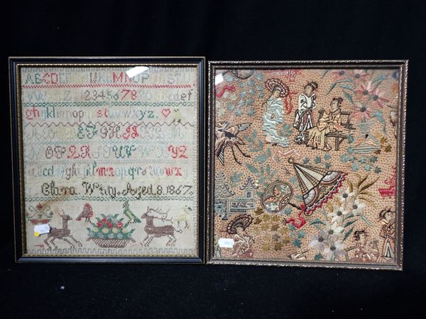 A NEEDLEWORK SAMPLER