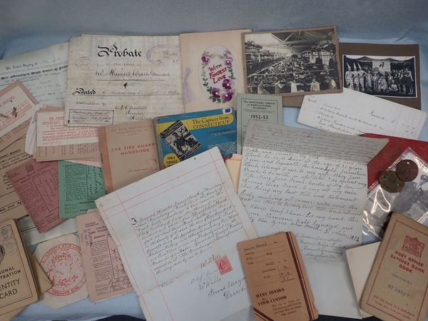 A COLLECTION OF EPHEMERA