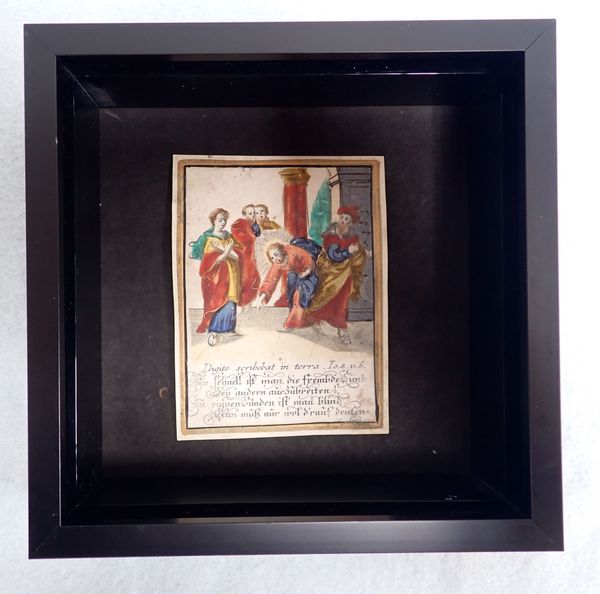 A HANDCOLOURED ENGRAVED HOLY PICTURE BY A. SPAISER