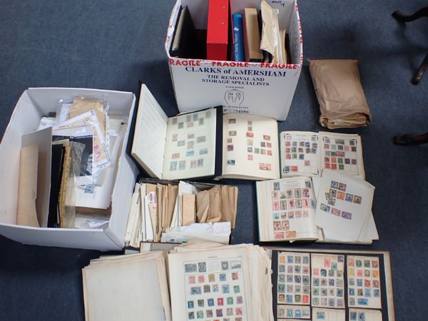 A COLLECTION OF STAMPS