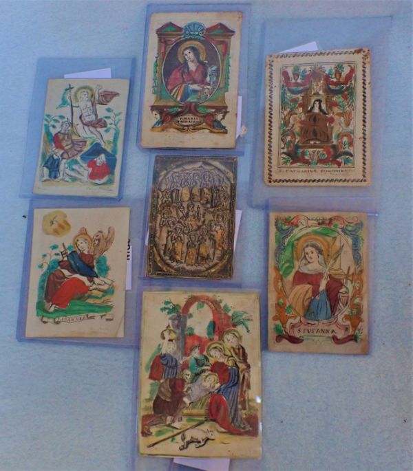 A COLLECTION OF HOLY PICTURES OR DEVOTIONAL CARDS