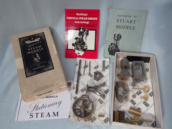 A 'STUART' STATIONARY STEAM MODEL KIT