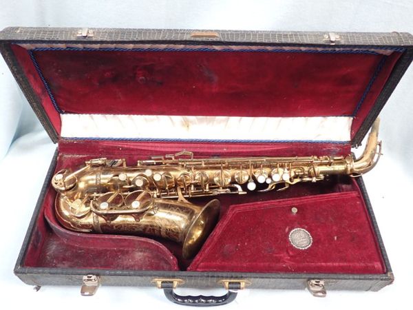 A TENOR SAXOPHONE, BY GUBAN