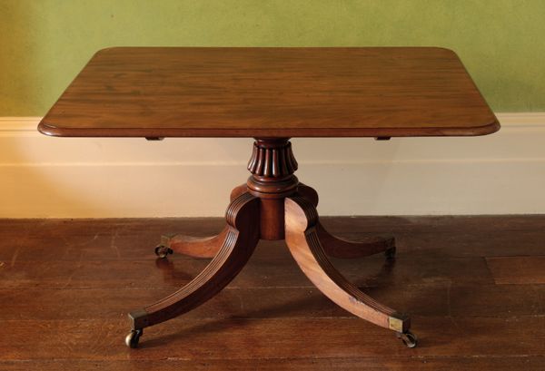 A GEORGE IV MAHOGANY BREAKFAST TABLE, BY GILLOWS,