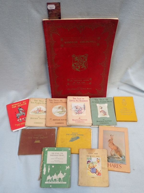 A SMALL COLLECTION OF BEATRIX POTTER BOOKS