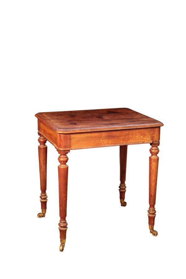 A REGENCY MAHOGANY TABLE, ATTRIBUTABLE TO GILLOWS,