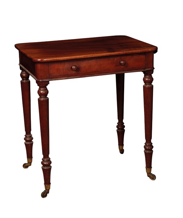 A REGENCY MAHOGANY TABLE, IN THE MANNER OF GILLOWS,