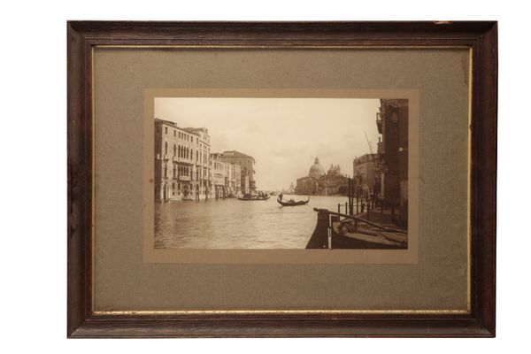 A SET OF THREE BLACK AND WHITE PHOTOGRAPHS OF ITALIAN CITIES