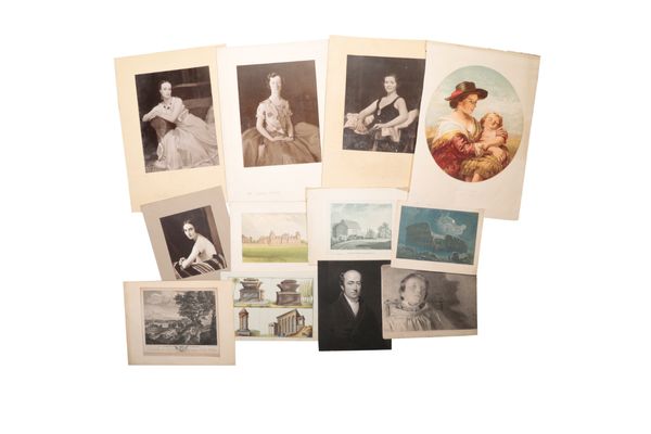 A LARGE QUANTITY OF ASSORTED UNFRAMED PICTURES AND PRINTS