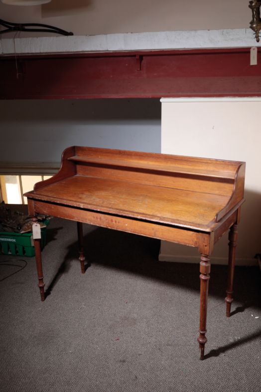 A VICTORIAN PAINTED PINE WASHSTAND IN AESTHETIC STYLE,