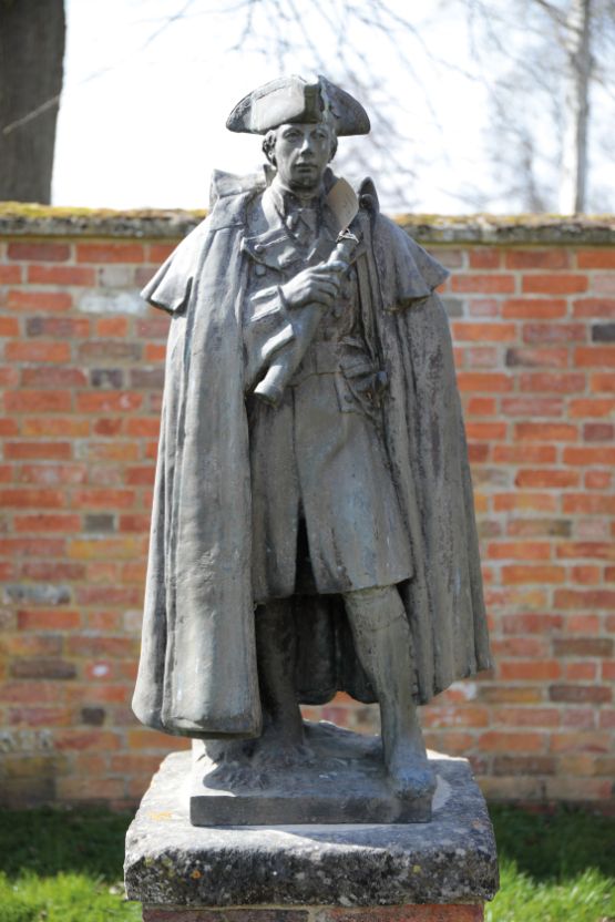 ROBERT TAIT MCKENZIE, (CANADIAN 1867-1938), A BRONZE MODEL OF A MAJOR GENERAL JAMES WOLFE,