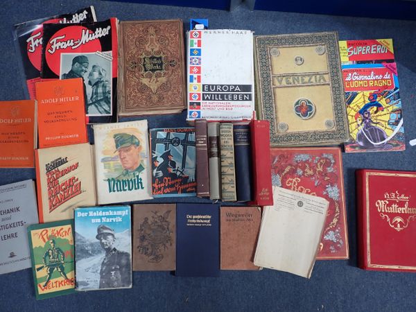 COLLECTION OF BOOKS TO INCLUDE 'MEINE KAMPF'