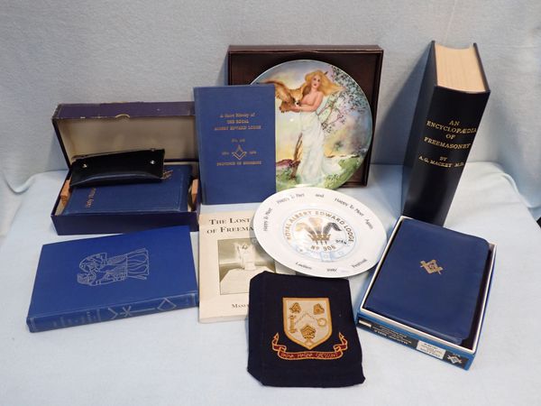 A GROUP OF ITEMS OF MASONIC INTEREST