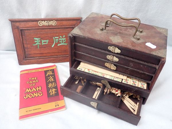 A MAH JONG SET