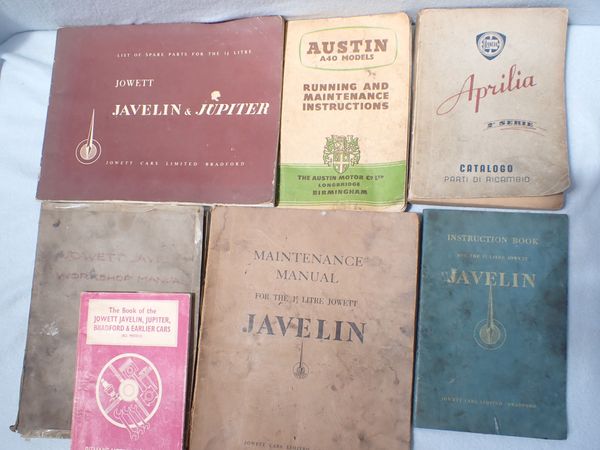 MOTORING: A COLLECTION OF VINTAGE MANUALS