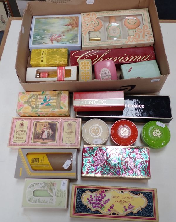 A COLLECTION OF VINTAGE SOAP