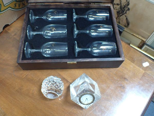 A BOXED SET OF REMY MARTIN GLASSES