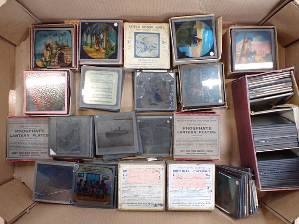 A COLLECTION OF MAGIC LANTERN SLIDES