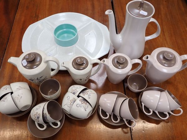 A COLLECTION OF POOLE POTTERY COFFEE WARE