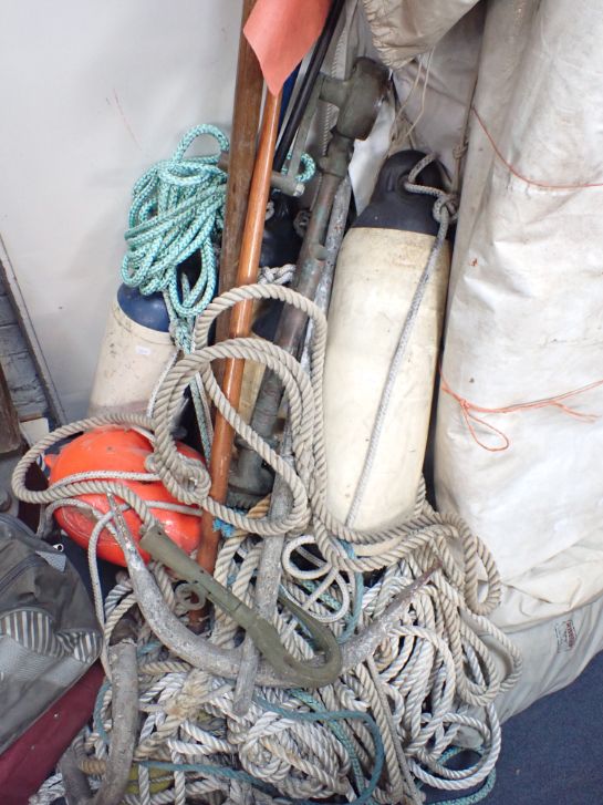 A COLLECTION OF BOAT JUMBLE