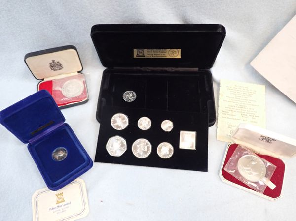 POBJOY MINT ISLE OF MAN PROOF COINS