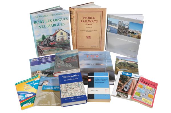 A LARGE VARIETY OF INTERNATIONAL RAILWAY BOOKS