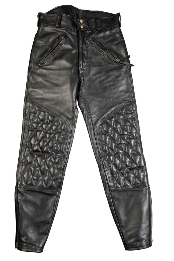 A PAIR OF LANGLITZ LEATHERS PADDED BREECHES