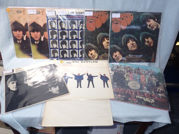 BEATLES INTEREST; A COLLECTION OF ORIGINAL LP RECORDS