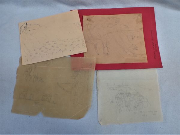 SANTIAGO COGORNO 1915-2001: A COLLECTION OF SKETCHES ON PAPER