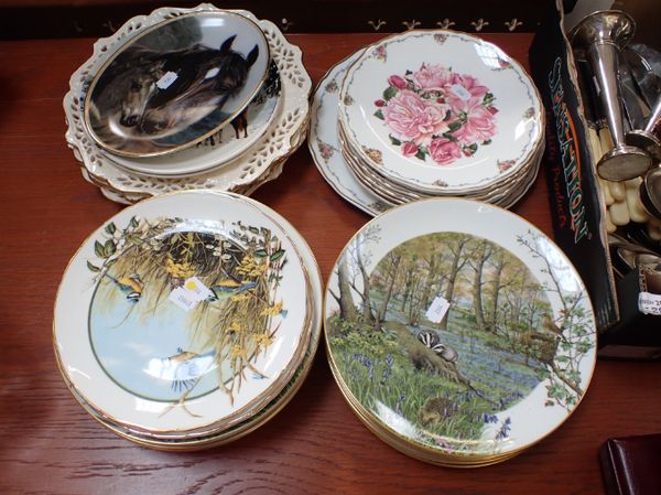 COLLECTION OF COLLECTOR PLATES