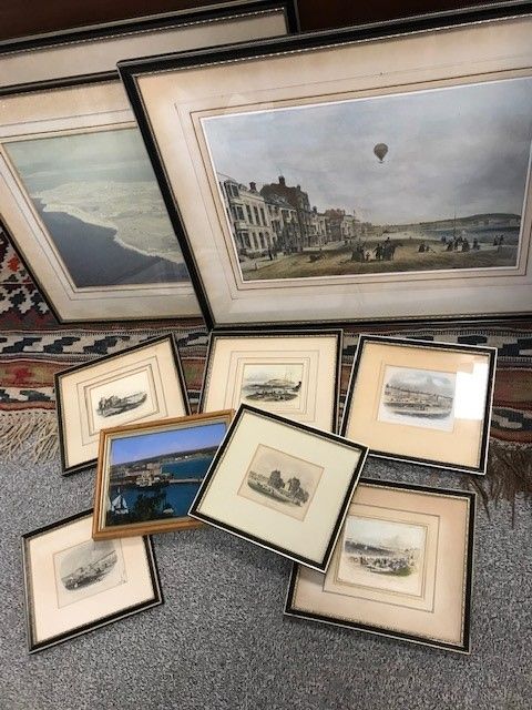 A COLLECTION OF WEYMOUTH AND PORTLAND PRINTS