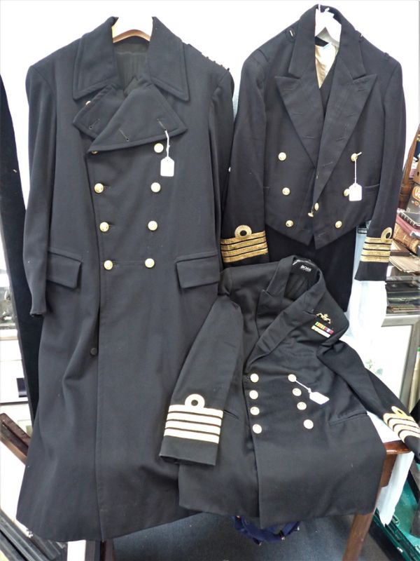 A ROYAL NAVAL GREAT COAT