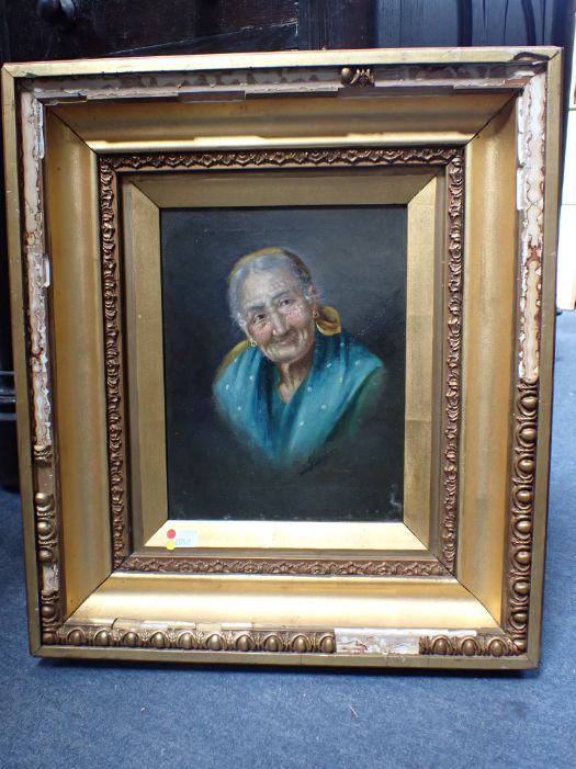 ITALIAN SCHOOL, 19TH CENTURY: PORTRAIT OF AN ELDERLY LADY